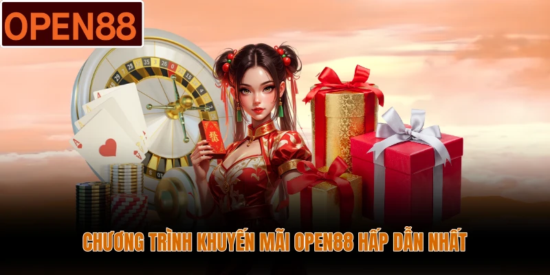Chương trình khuyến mãi Open88 hấp dẫn nhất