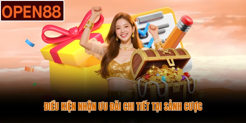 Điều kiện nhận ưu đãi chi tiết tại sảnh cược