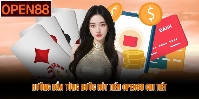 Hướng dẫn từng bước rút tiền Open88 chi tiết